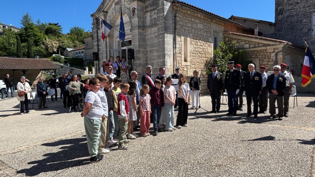 Commémoration du 8 juin à Voeuil et Giget