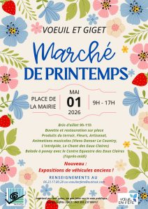 voeuil en fete marché du printemps